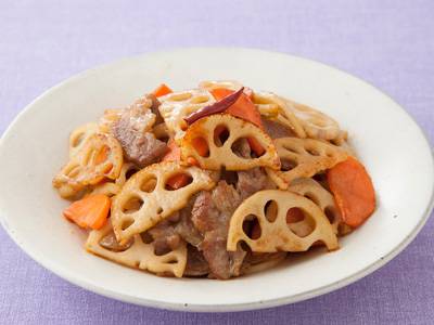 れんこんの香りきんぴら