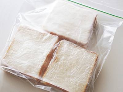 パンの冷凍テクニック