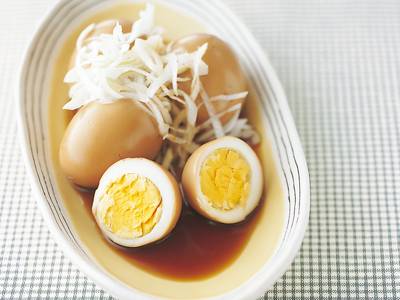 じっくり煮卵
