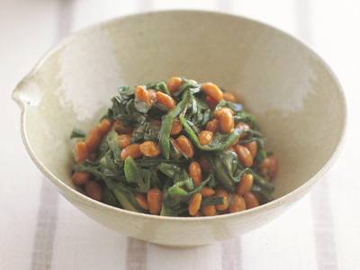 にらの納豆あえ