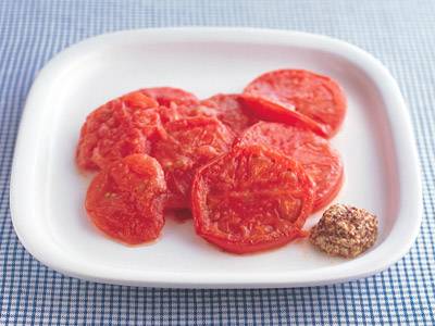 トマトのオリーブ油ソテー