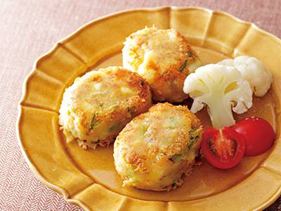 キャベツの焼きコロッケ