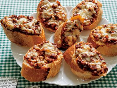 ミートソース バゲット