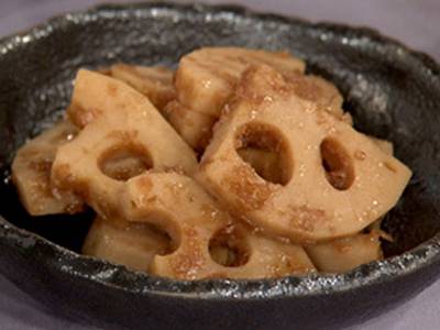 れんこんの煮物