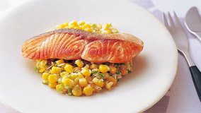 さけのつぶつぶコーンソース