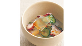 素寒天 中国風たこサラダ