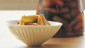 らっきょうの酢じょうゆ漬け