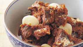 いわしのにんにく酢煮