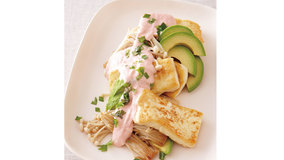 豆腐ステーキたらこソース