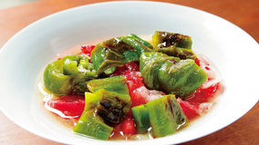 焼きピーマンのおひたし