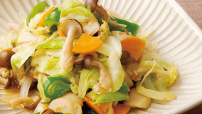 初秋の野菜炒め