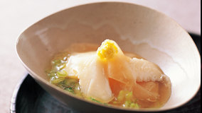 いかとかぶのサッと煮