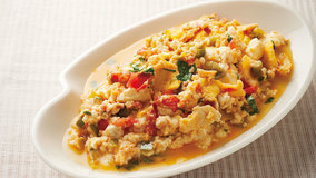 豆腐のトルコ風スクランブルエッグ