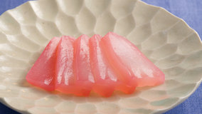 こんにゃくの梅酢漬け