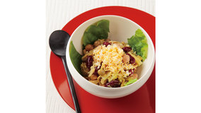 豆とツナのミモザサラダ