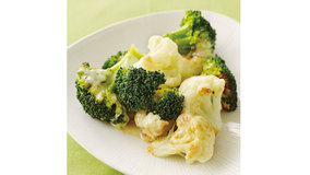 花野菜のチーズ蒸し焼き