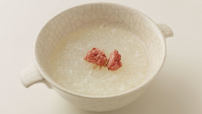 桜入り卵白スープ