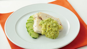 かじきのソテー アボカドソース