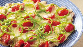 豚肉のピザ焼き