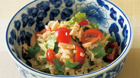 切り干し大根のソムタム風