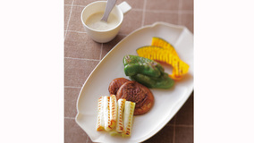 焼き野菜のマスタードディップ