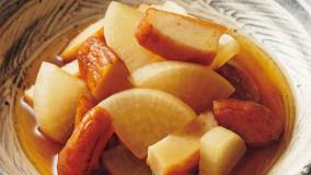 さつま揚げと大根の煮物