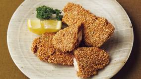 さばのごま焼き