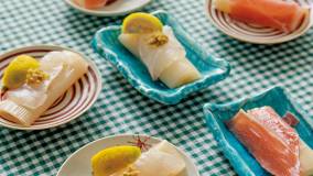 ねぎのマリネの前菜