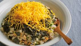 照り焼きチキンの混ぜずし