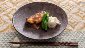 ぶりのゆず味噌照り焼き