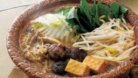 冬野菜の肉みそ鍋