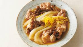 白菜と鶏肉のポン酢しょうゆ蒸し