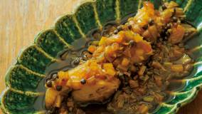 銀だらとセロリの香り煮