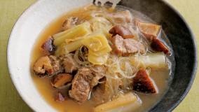 豚肉と焼きねぎのスープ煮