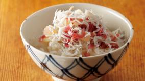 しらすみょうが