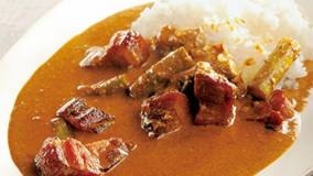 燻製塩のスモーキーカレー