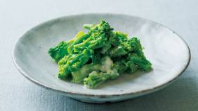 菜の花のマヨあえ