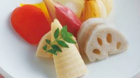 春野菜の甘酢漬け