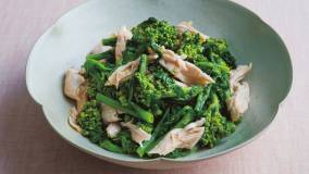 菜の花のおひたしオイスター風味