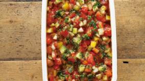 彩り野菜ソース