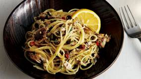 いわしのパスタ