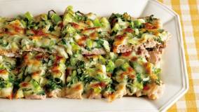 豚こまのピザ風