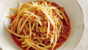 もやしのマーボー風