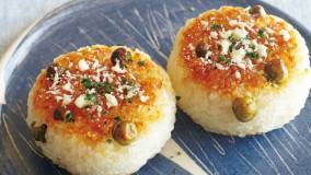 チーズ焼きおむすび