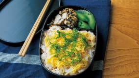 初夏の簡単混ぜずし弁当