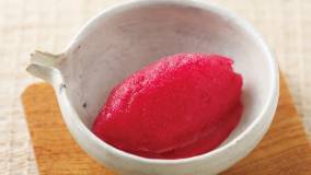 赤じそシャーベット