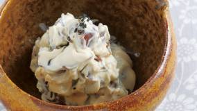 渋皮煮の白あえ