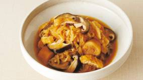 切り干し大根と麩の煮物