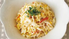 切り干し大根と卵のサラダ