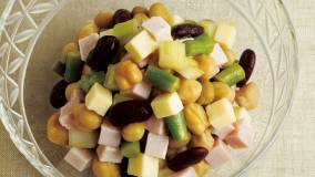 ミックスビーンズサラダ